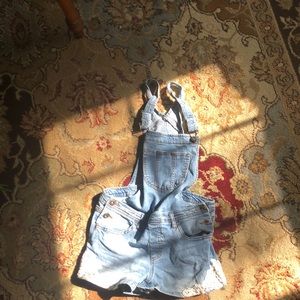 Children’s overalls slightly worn